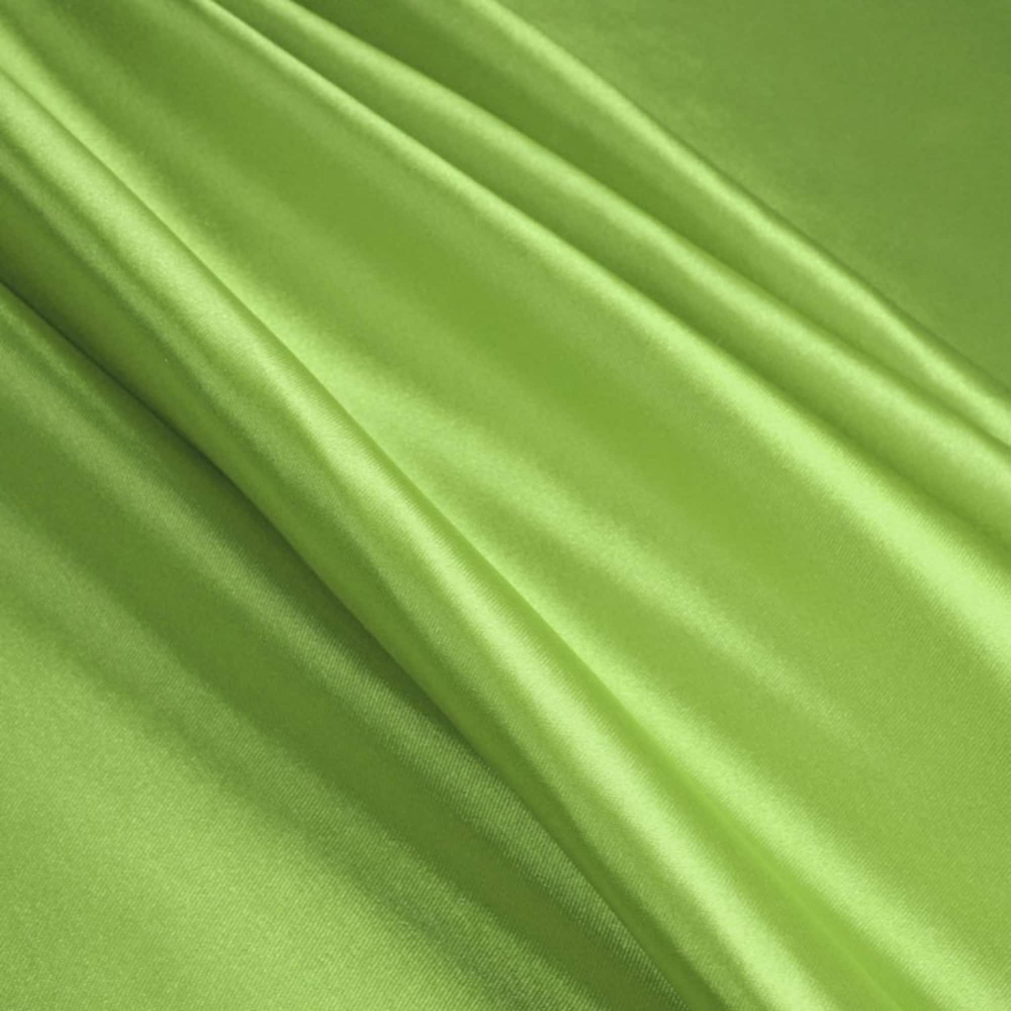 Sage Green Stretch Charmeuse